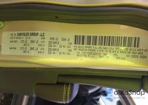 2015 Jeep Cherokee Limited from USA, damaged, VIN 1C4PJMDB5FW620167